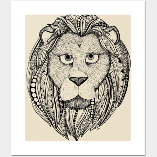 Lion Posters and Art